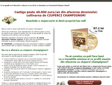 Tablet Screenshot of ciupercarie.afacerilacheie.ro